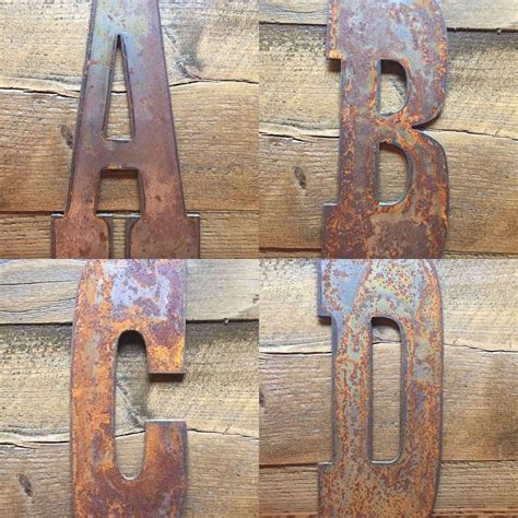 metal letters for house signs|12 metal lettering for signs.